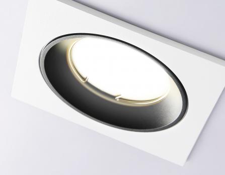 Встраиваемый точечный светильник MR16 A8925 WH/BK белый/черный MR16 GU5.3 92*92*24 Ambrella Light