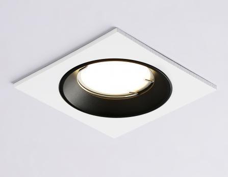 Встраиваемый точечный светильник MR16 A8925 WH/BK белый/черный MR16 GU5.3 92*92*24 Ambrella Light