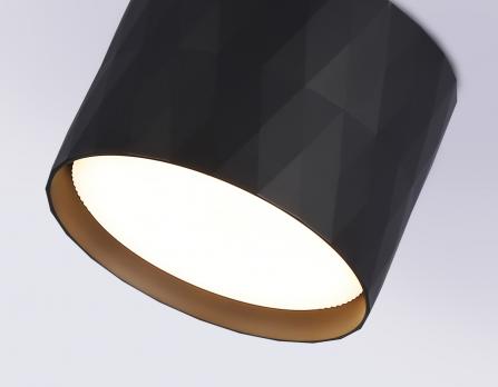 Накладной точечный светильник GX53 TN5359 BK черный GX53 D82*60 Ambrella Light