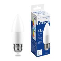 Лампа светодиодная Feron LB-970 Свеча E27 13W 4000K