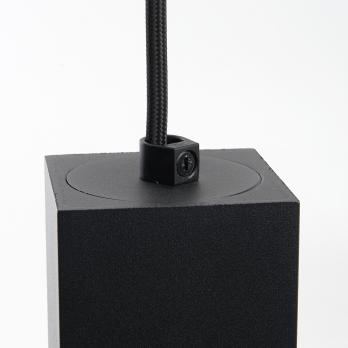 Светильник потолочный Feron ML1748  Barrel QUAD levitation на подвесе  MR16 35W 230V, черный 60*280