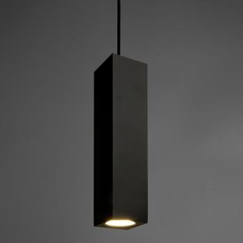 Светильник потолочный Feron ML1748  Barrel QUAD levitation на подвесе  MR16 35W 230V, черный 60*280