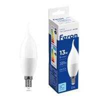 Лампа светодиодная Feron LB-970 Свеча на ветру E14 13W 6400K