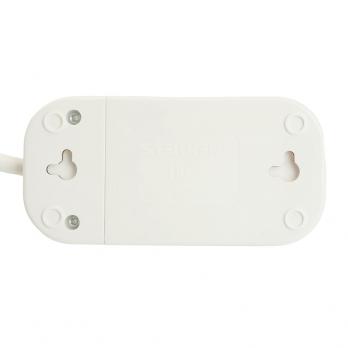Удлинитель двухместный с/з  STEKKER HM06-21-07 3x1мм2, 7м, серия Home (У10-001), белый