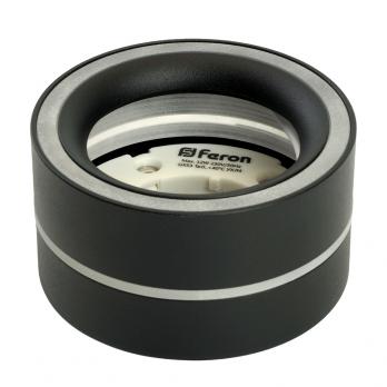Светильник потолочный Feron HL455 12W, 230V, GX53, черный
