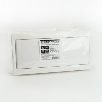 Бокс встраиваемый STEKKER EBX50-2/12-20 12 модулей, белый, пластик, серия Standart