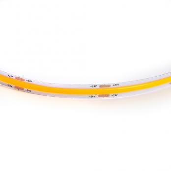 Светодиодная COB лента Feron LS530, 512SMD(2110)/м 12Вт/м 24V 5000*10*1.8мм 6500К IP20