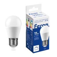 Лампа светодиодная диммируемая Feron LB-751 Шарик E27 11W 230V 4000K