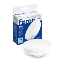 Лампа светодиодная диммируемая Feron LB-457 GX53 15W 230V 6400K