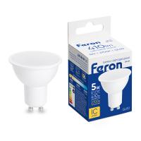 Лампа светодиодная Feron LB-24 MR16 GU10 5W 175-265V 2700K