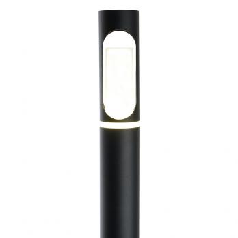Светильник садово-парковый Feron DH1106, 15W, GU10, 230V, черный (столб)