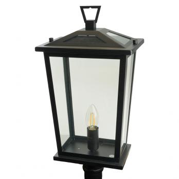 Светильник садово-парковый Feron PL756 столб 60W E14 230V, черный