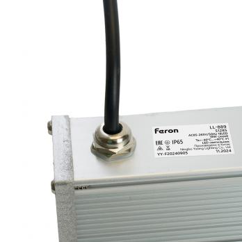 Светодиодный линейный прожектор для подсветки стен Feron LL-889 18W, синий, 85-265V IP65