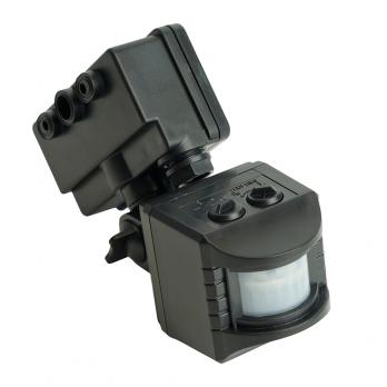 Датчик движения 1200W 10m 120° черный, SEN15/LX02