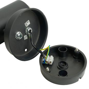 Светильник садово-парковый Feron DH046-B, Техно на стену, 18W E27 230V, черный