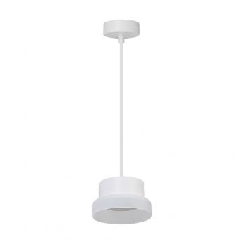 Светильник потолочный Feron Barrel HL4608 OPAL levitation 12W, 230V, GX53, белый, на подвесе 1,7 м