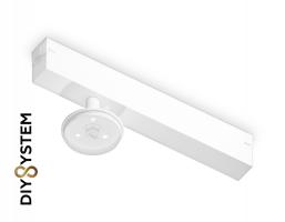 Крепеж трековый для корпуса DIY D60mm Magnetic 220V A2544 WH белый крепеж трековый для корпуса DIY D60mm  232*60*80 Ambrella light