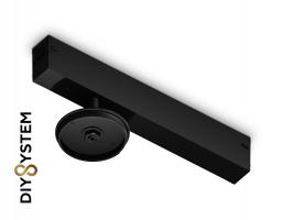 Крепеж трековый для корпуса DIY D70mm Magnetic 220V A2548 BK черный крепеж трековый для корпуса DIY D70mm 232*70*80 Ambrella light
