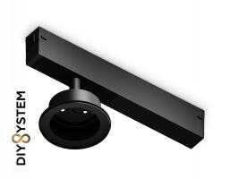 Крепеж трековый для корпуса DIY D85mm Magnetic 220V A2551 BK черный крепеж трековый для корпуса DIY D85mm 232*83*105  Ambrella light