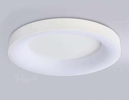 Потолочный светодиодный светильник с пультом FZ1401 WH белый IP20 48W 3000K-6500K D500*50 (ПДУ ИК) Ambrella light