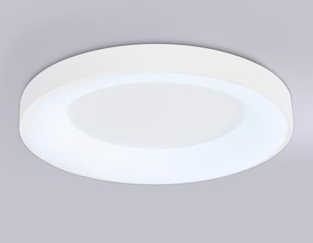 Потолочный светодиодный светильник с пультом FZ1401 WH белый IP20 48W 3000K-6500K D500*50 (ПДУ ИК) Ambrella light