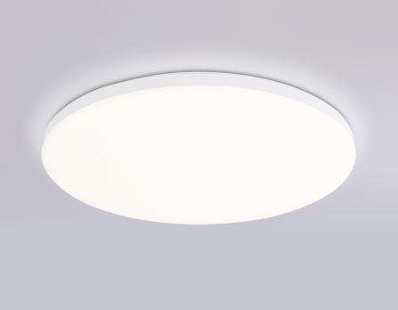 Умный светодиодный светильник Smart 20W с Wi-Fi, Яндекс Алисой, Tuya, Smart Home, Alexa и ИК пультом FZ2001 WH белый IP54 20W 3000K-6500K+RGB Wi-Fi Алиса/Tuya/Smart Home/Alexa D300*55 (ПДУ ИК) Ambrella light