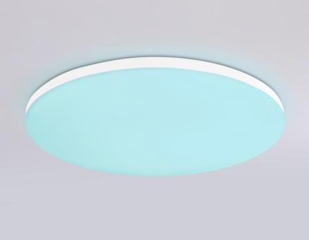 Умный светодиодный светильник Smart 25W с Wi-Fi, Яндекс Алисой, Tuya, Smart Home, Alexa и ИК пультом FZ2002 WH белый IP54 25W 3000K-6500K+RGB Wi-Fi Алиса/Tuya/Smart Home/Alexa D370*55 (ПДУ ИК) Ambrella light