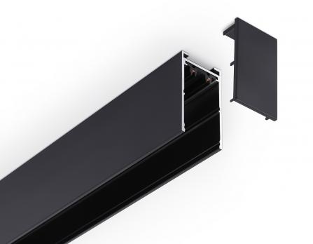 Шинопровод накладной Magnetic 220V IP20 2000*30.6*56 GL1004 BK черный IP20 220V 2000*30.6*56 Ambrella light