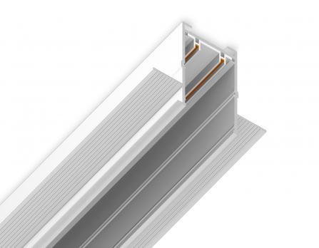 Шинопровод встраиваемый под ГКЛ 12,6мм Magnetic 220V IP20 2000*62.5*56 GL1009 WH белый IP20 220V 2000*62.5*56 Ambrella light