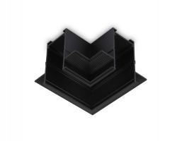 Коннектор угловой для встраиваемого шинопровода Magnetic 220V GL1040 BK черный коннектор угловой для встраиваемого шинопровода Magnetic 220V 80*80*47 Ambrella light