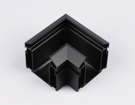 Коннектор угловой для корпуса в натяжной потолок Magnetic 220V GL1043 BK черный коннектор угловой для корпуса в натяжной потолок Magnetic 220V 100*100*61 Ambrella light