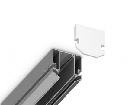 Заглушка для корпуса в натяжной потолок Magnetic 220V (2шт) GL1063 WH белый заглушка для корпуса в натяжной потолок для шинопровода Magnetic 220V 61*61*9 (2шт) Ambrella light