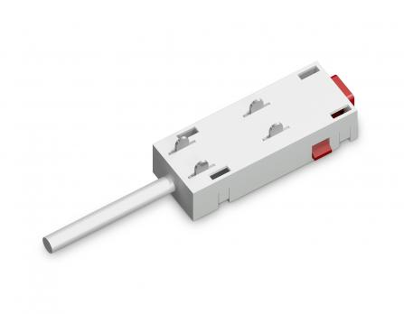 Ввод питания для шинопровода Magnetic 220V GL1101 WH белый ввод питания для шинопровода Magnetic 220V IP20 200*28.5*18 Ambrella light