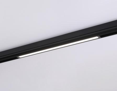 Управляемый светодиодный светильник для шинопровода Magnetic 220V диммируемый 3000-6400K GL1292 BK черный IP20 24W 3000K-6400K 220V 120° 562*25*42 (Без ПДУ) Ambrella light