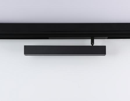 Управляемый светодиодный светильник для шинопровода Magnetic 220V диммируемый 3000-6400K GL1332 BK черный IP20 18W 3000K-6400K 220V 120° 342*25*112 (Без ПДУ) Ambrella light