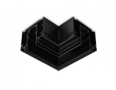 Коннектор угловой для шинопровода Magnetic 48V в натяжной потолок GL3392 BK черный коннектор угловой для шинопровода Magnetic 48V в натяжной потолок Ambrella light