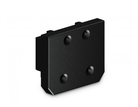 Заглушка демпферная для магнитного шинопровода Magnetic 48V в натяжной потолок (2шт) GL3610 BK черный заглушка демпферная для встраиваемого в натяжной потолок магнитного шинопровода Magnetic 48V (2шт) Ambrella light