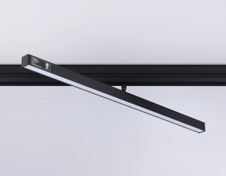 Светильник светодиодный трековый для шинопровода Magnetic GL4206 BK черный IP20 24W 4200K 48V 605*22*45 Ambrella light