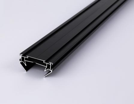 Корпус в натяжной потолок для накладного шинопровода Standard 220V GL7131 BK черный матовый корпус в натяжной потолок Standard 220V NEW 2000*62*30 Ambrella light