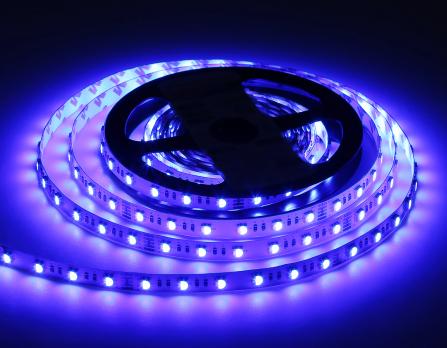 Светодиодная лента RGB с дневным белым светом GS4402 5050 60Led /10W m/ 24V IP20 RGBW+4500K 5m GS4402 5050 60Led /10W m/ 24V IP20 RGBW+4500K/ 5000*10*1.87mm (5 конт.) Ambrella light
