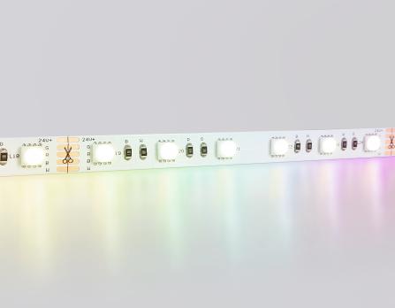 Светодиодная лента RGB с дневным белым светом GS4402 5050 60Led /10W m/ 24V IP20 RGBW+4500K 5m GS4402 5050 60Led /10W m/ 24V IP20 RGBW+4500K/ 5000*10*1.87mm (5 конт.) Ambrella light