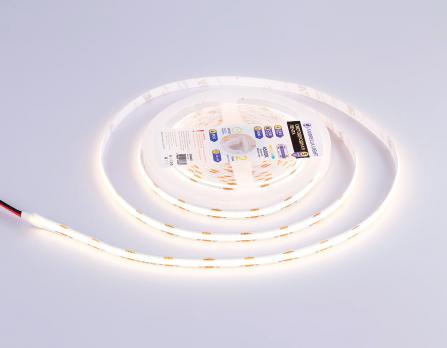 Светодиодная лента Ambrella Light GS4652 COB 320Led /10W m/ 24V IP20 4500K 5m GS4652 COB 320Led/ 10W m/ 24V IP20 4500K/ 5000*8*1.54mm (2 конт.) Ambrella light