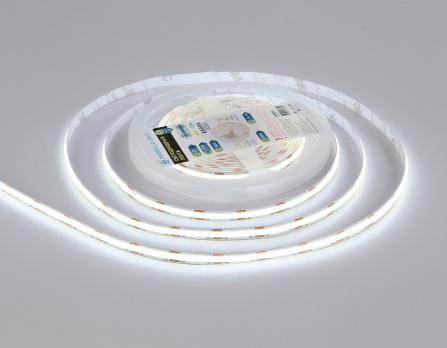 Светодиодная лента Ambrella Light GS4653 COB 320Led /10W m/ 24V IP20 6500K 5m GS4653 COB 320Led/ 10W m/ 24V IP20 6500K/ 5000*8*1.54mm (2 конт.) Ambrella light