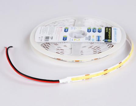 Светодиодная лента Ambrella Light GS4653 COB 320Led /10W m/ 24V IP20 6500K 5m GS4653 COB 320Led/ 10W m/ 24V IP20 6500K/ 5000*8*1.54mm (2 конт.) Ambrella light