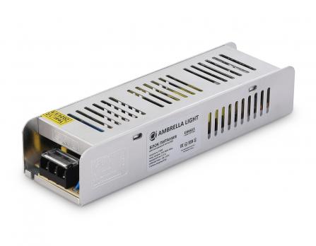 Блок питания с EMC для светодиодной ленты 12V 150W 12,5A IP20 185-260V 200*58*40 GS8653 GS8653 блок питания 12V 150W 12.5A IP20 185-260V EMC 200*58*40 Ambrella light