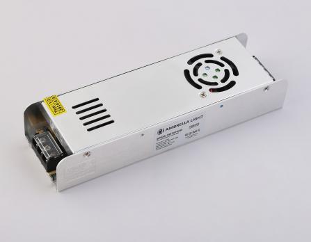 Блок питания с EMC для светодиодной ленты 12V 360W 30A IP20 185-260V 223*67*40 GS8656 GS8656 блок питания 12V 360W 30A IP20 185-260V EMC 223*67*40 Ambrella light