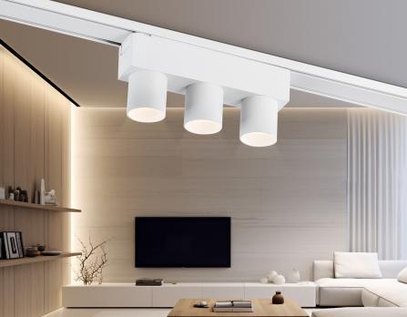 Светильник светодиодный трековый для шинопровода Magnetic Ultra Slim GV1503/3 WH белый IP20 6W 4200K 48V 24° 122*26*55 Ambrella light