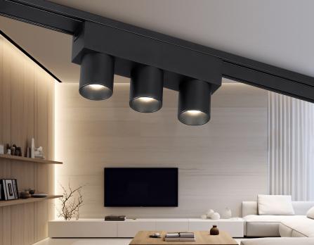 Светильник светодиодный трековый для шинопровода Magnetic Ultra Slim GV1504/3 BK черный IP20 6W 4200K 48V 24° 122*26*55 Ambrella light