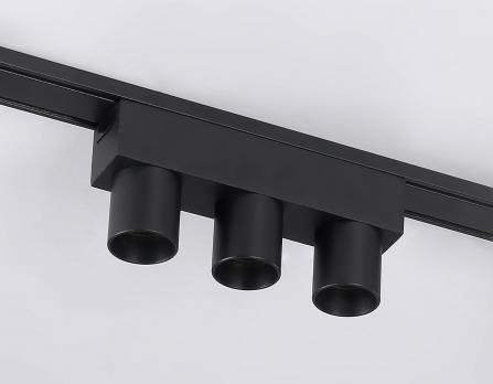 Светильник светодиодный трековый для шинопровода Magnetic Ultra Slim GV1504/3 BK черный IP20 6W 4200K 48V 24° 122*26*55 Ambrella light