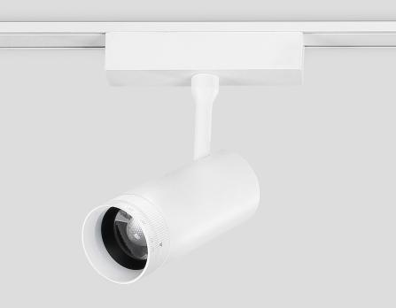 Светильник светодиодный трековый ZOOM для шинопровода Magnetic Ultra Slim GV1570 WH белый IP20 10W 4200K 48V 15-51° D55*185 Ambrella light